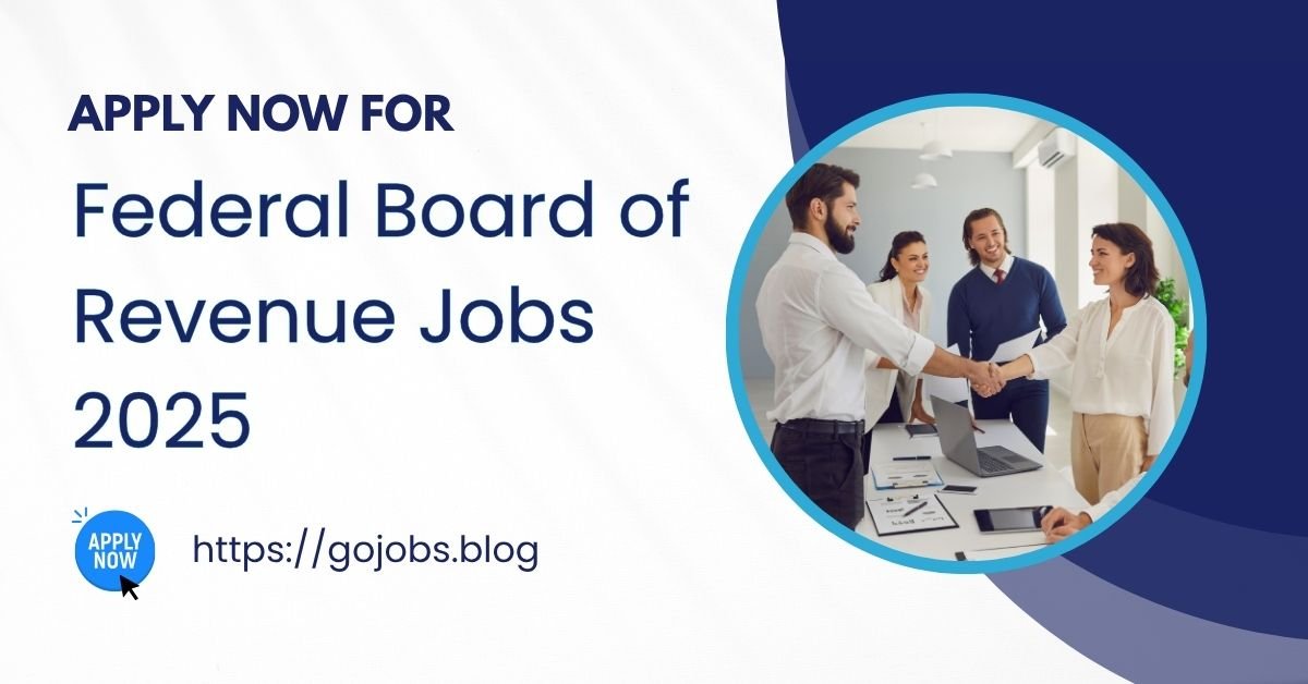Federal Board of Revenue Jobs 2025